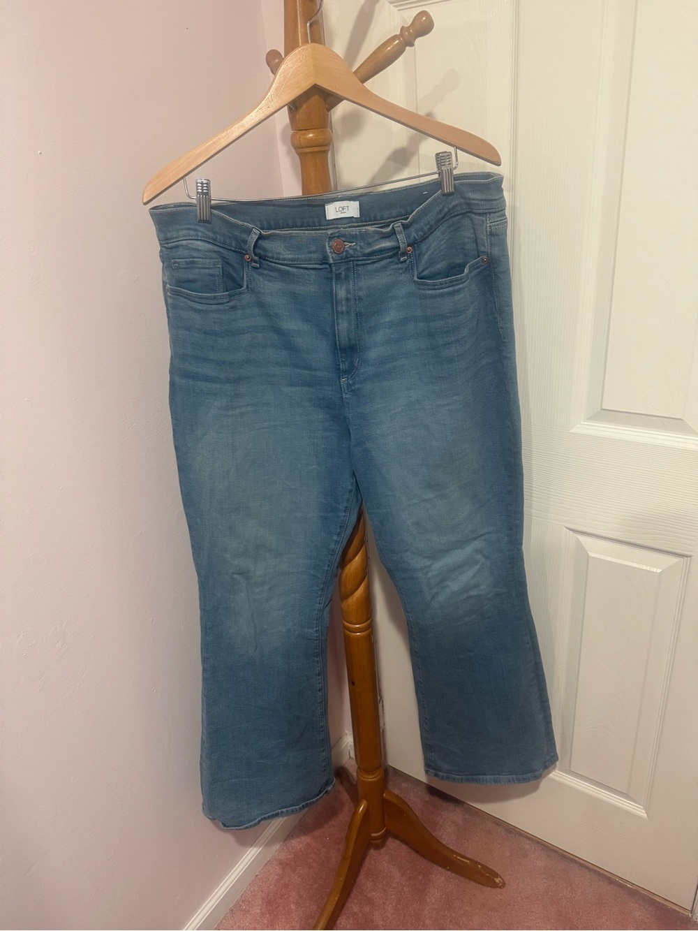 NWOT Loft High Rise Flare Jean
